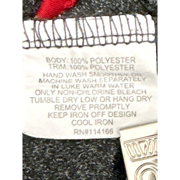 CCC Oklahoma Sooners Quarter Zip Pullover Shirt Logo Gray Red Long Sleeve Small - Picture 6 of 7